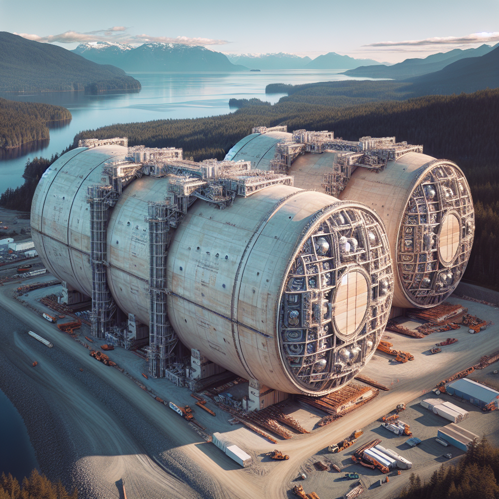 Lng Loading Module Woodfibre LNG: Two Giant Modules Arrive in Squamish
